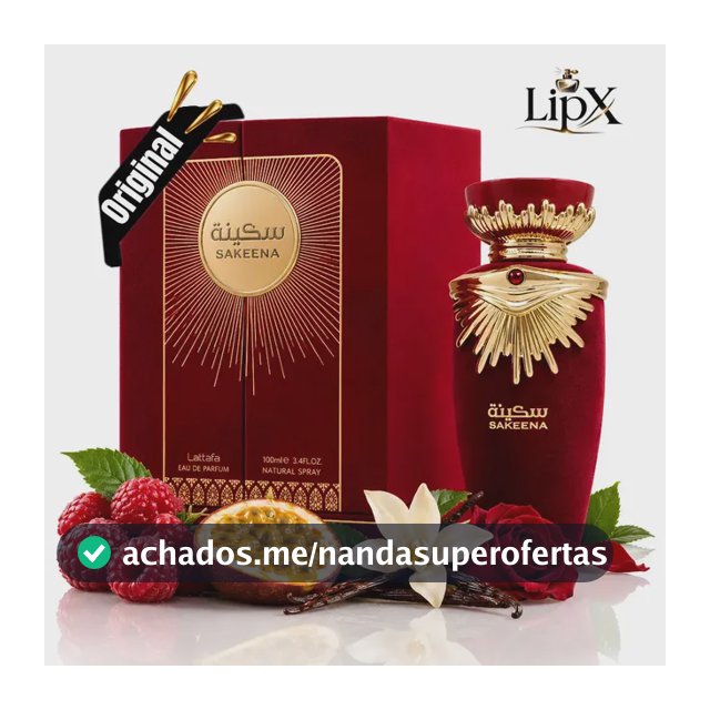 Perfume Árabe Sakeena Edp Feminino 100ml
