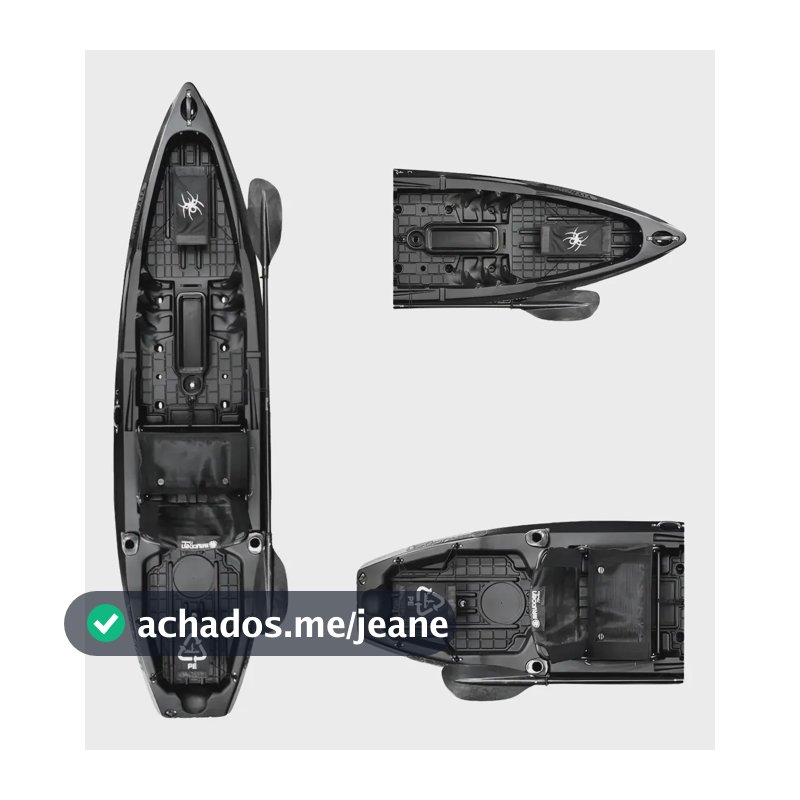 Caiaque Brudden Náutica Titanium Touring E Fishing Spider Preto