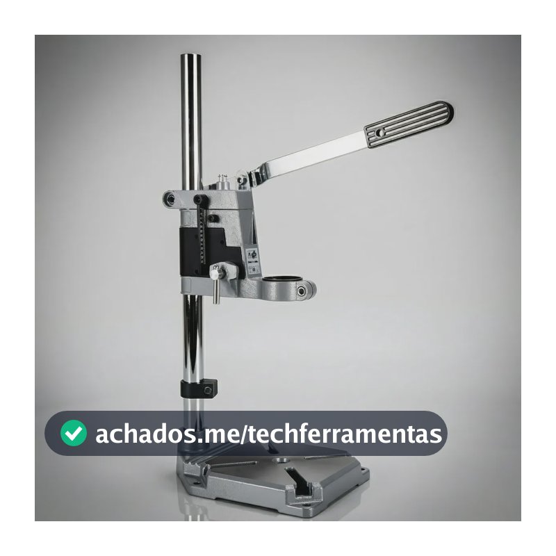 Apoio Furadeira Elétrica Suporte Mesa Encaixe Brocas 34/43mm