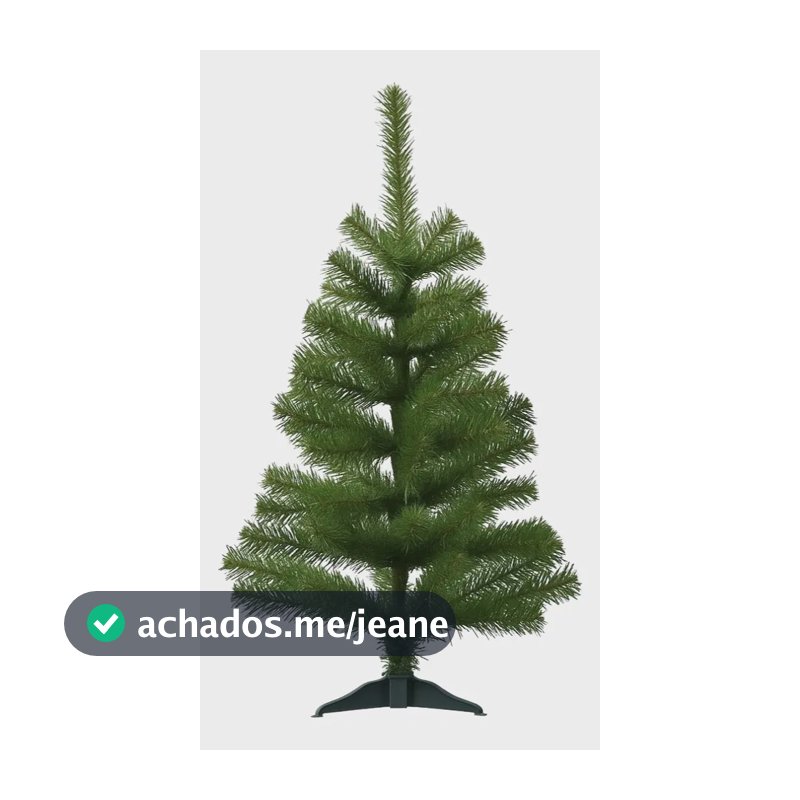 Árvore de Natal Rio Master Verde 60cm 50 Galhos Compacta Mesa