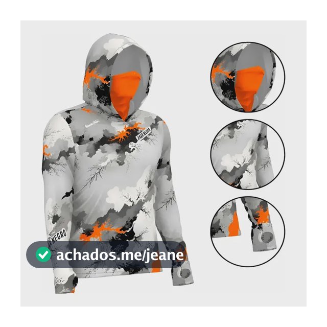 Camisa De Pesca Masculina Xprotect 360 Japan Style Mar Negro