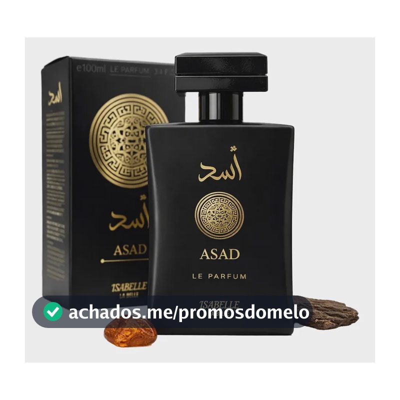 Perfume Árabe Asad Masculino Original 100ml Isabelle Parfum