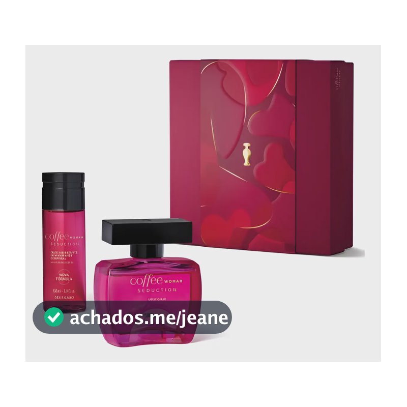 Kit Presente Coffee Woman Seduction  Oboticario
