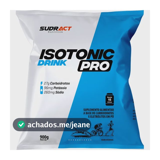 Isotonico Isotonic Pro 900g Repositor Carboidrato - Sudract