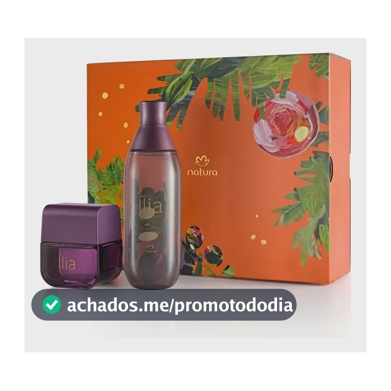 Kit Presente Natura Ilía Secreto Deo Parfum E Body Splash