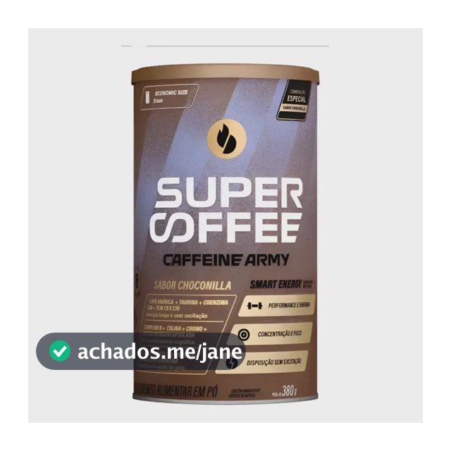 Supercoffee Choconilla - Economic Size 380g - Caffeine Army