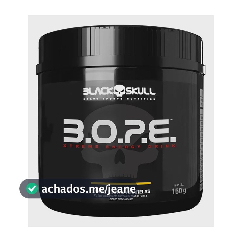 B.O.P.E Frutas Amarelas 150g - Black Skull