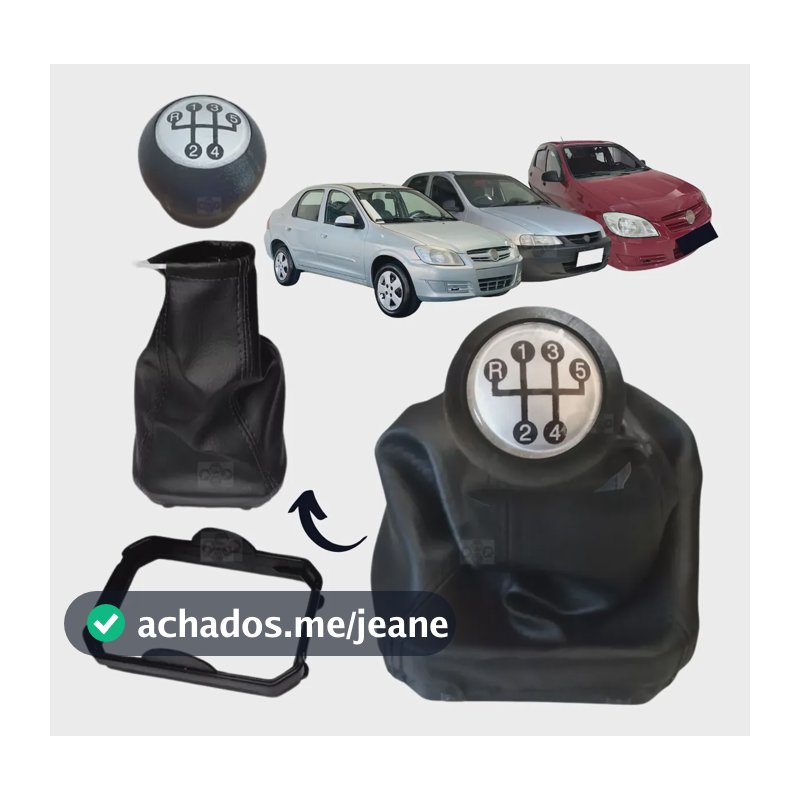 Kit Manopla Bola Cambio Coifa Celta 2001 2002 2003 Até 2016
