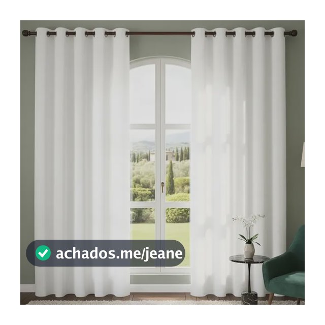 Cortina Oxford 3,00 Largura 2,30 Altura Sala Quarto Promoção