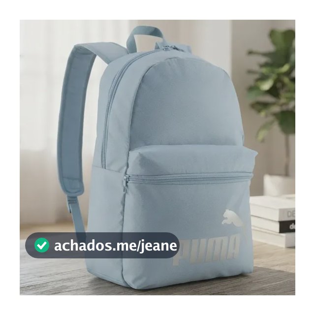 Mochila Phase Backpack Azul Puma Azul Liso