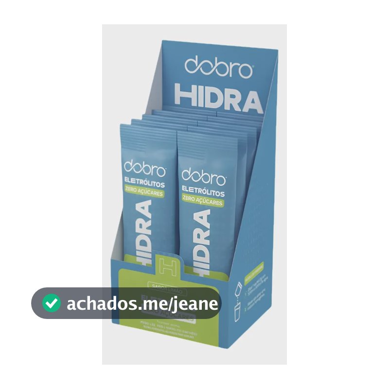 Hidra Eletrólitos Dobro Limão 10x7g 10 Unidades