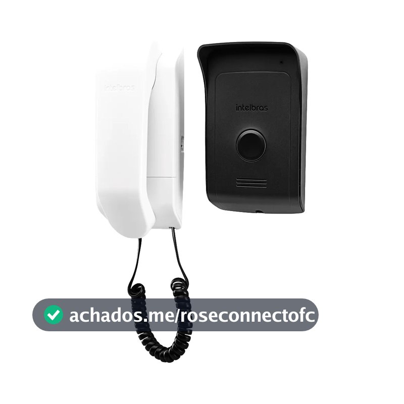 Intelbras porteiro residencial ipr 1010 preto