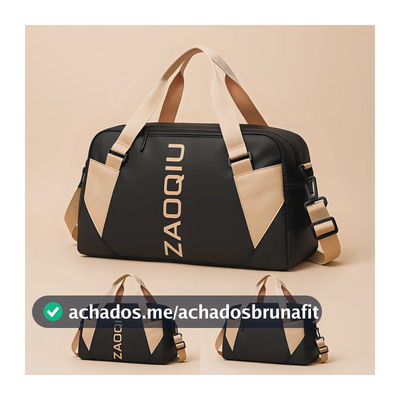 Bolsa Mala De Mão Trichique Feminina E Masculina Para Viagem Academia