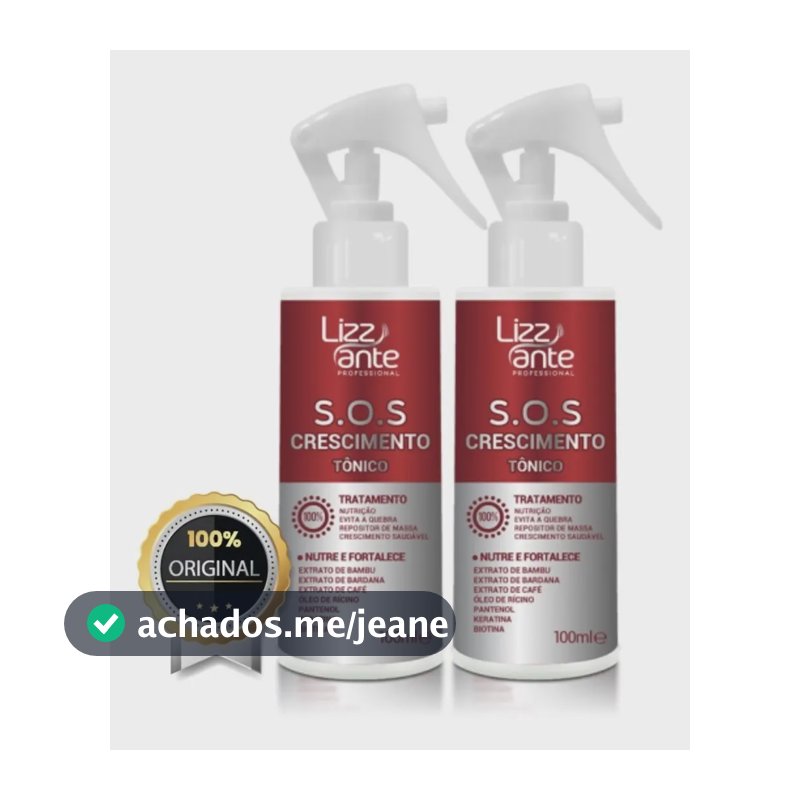 Queda De Cabelo Crecimento Rapido Calvice Falha Tonico 100ml