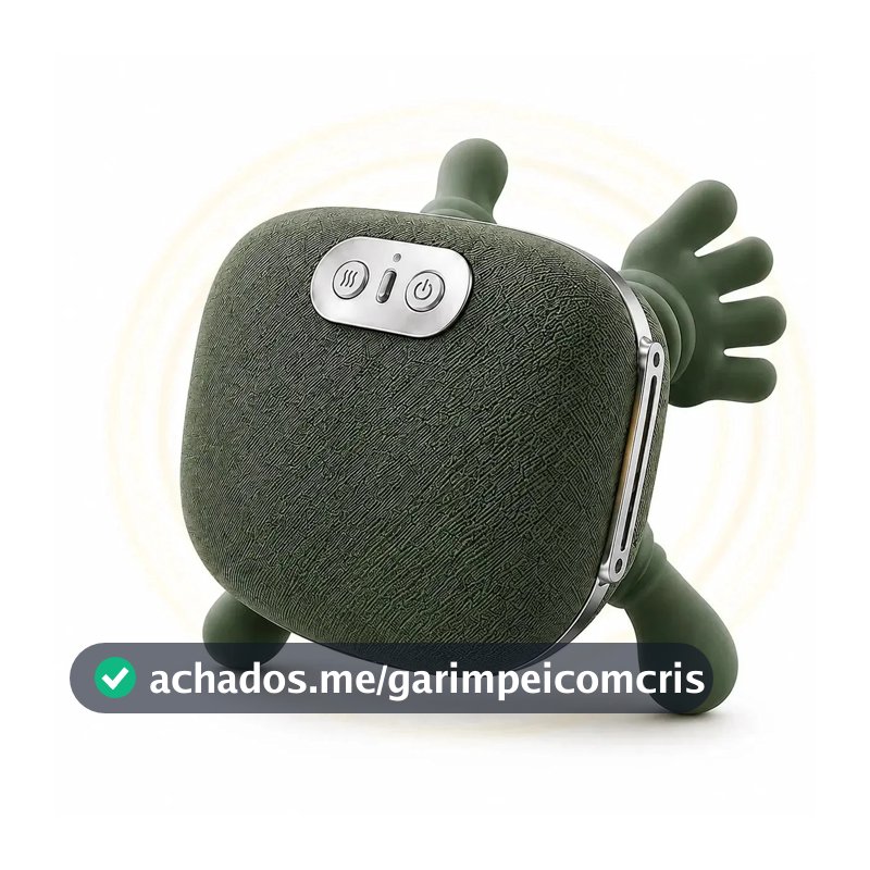 Masageador Maozinha Com Aquecimento Portátil Recarregável USB-C Profunda Tedy cc