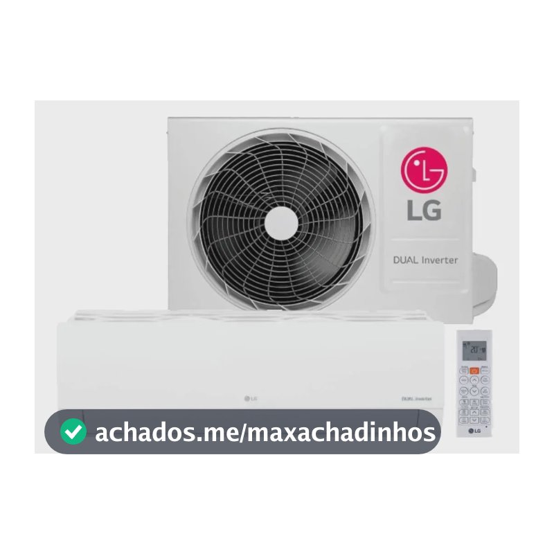 Ar Condicionado Dual Inverter LG Compact Ai 9000 Btus Frio