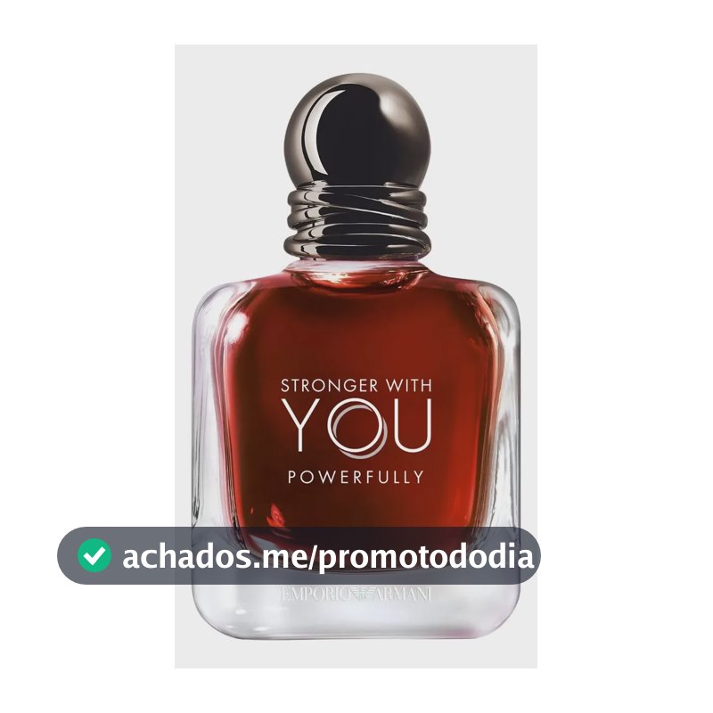 Perfume Giorgio Armani Stronger With You Powerfully Masculino Eau De Parfum 50 Ml