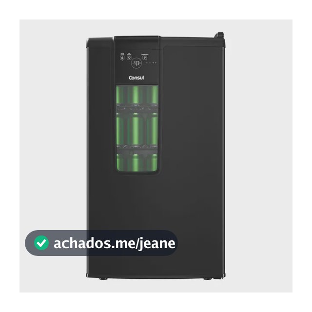 Cervejeira Consul Preta - Cze12me Preto 110v