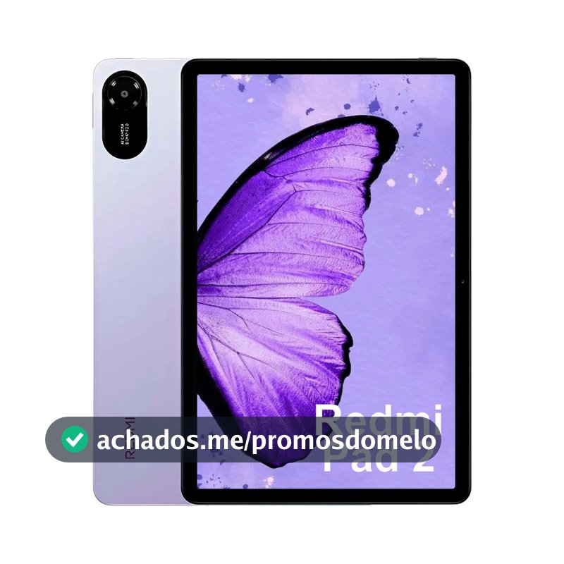 Tablet Xiaomi Redmi Pad 2 11, 8 GB, 256 GB, Wi-Fi, roxo lavanda
