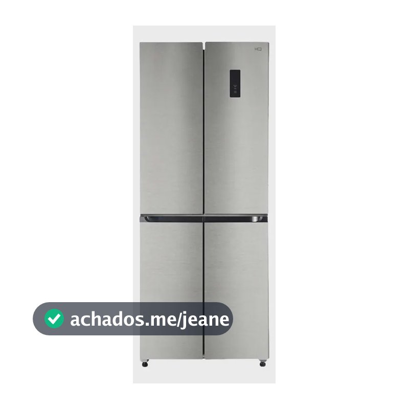 Geladeira Refrigerador Hq Frostfree Multidoor 426l Hq426mdff Inox