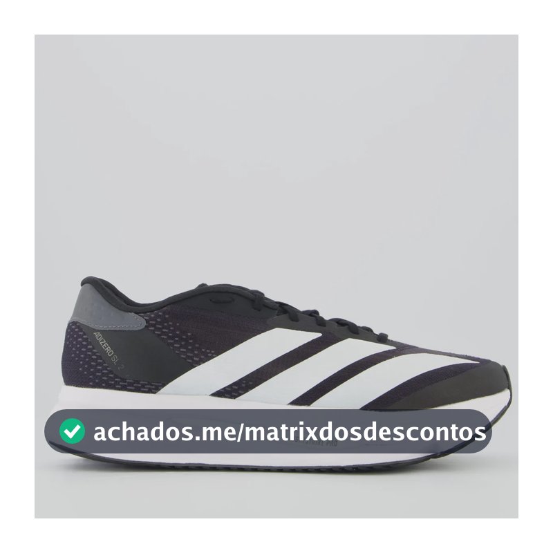 Tênis adidas Adizero Sl2 Preto Preto - 41 Br