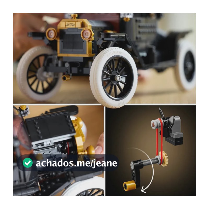 Kit de modelo de carro LEGO® Icons Ford Modelo T 11376; 18