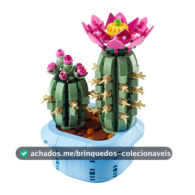 Decoração de cactos em flor LEGO® Botanicals 11509