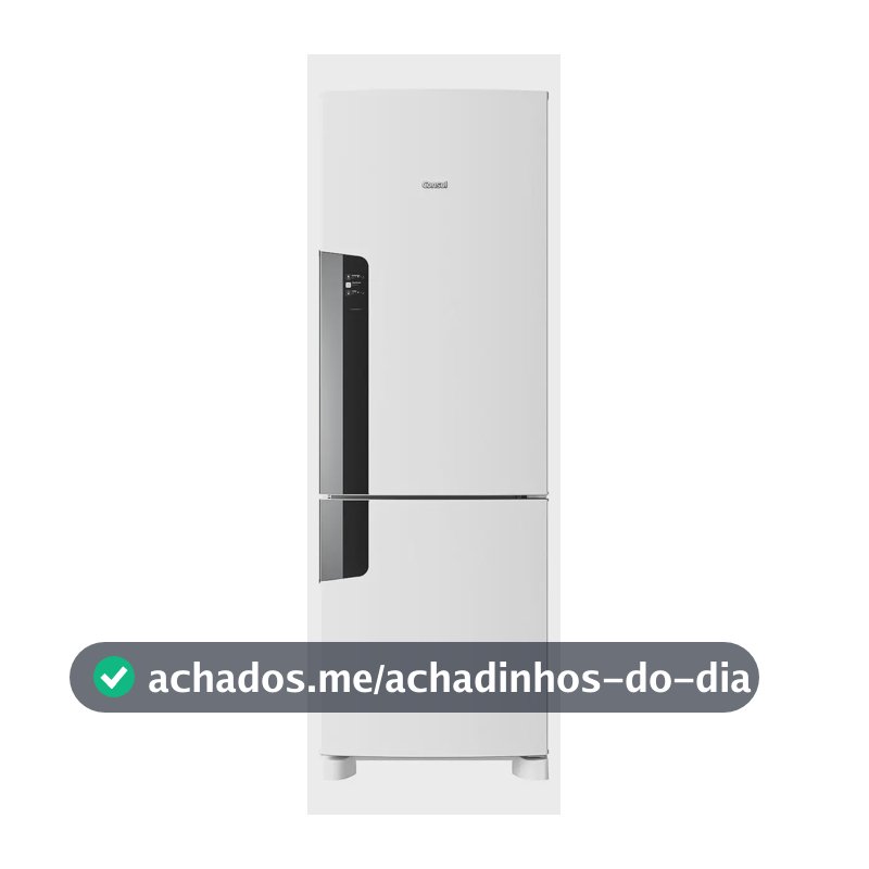 Geladeira Frost Free Duplex 399 Litros Consul Com Freezer Em Branco