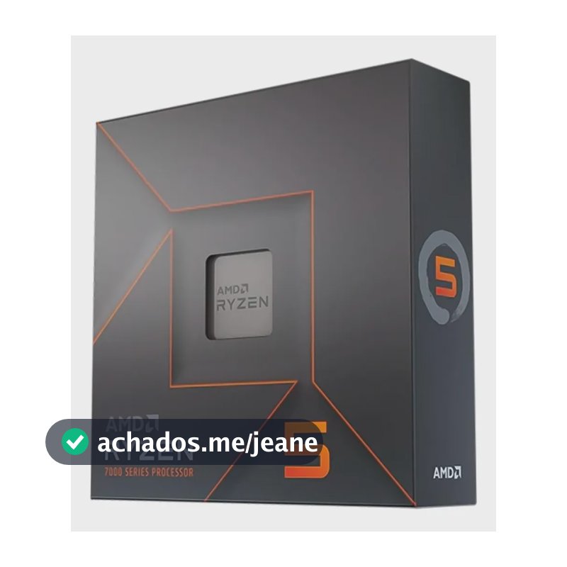 Processador Amd Ryzen 5 7600x 4.7ghz 6 Núcleos Cache 38mb