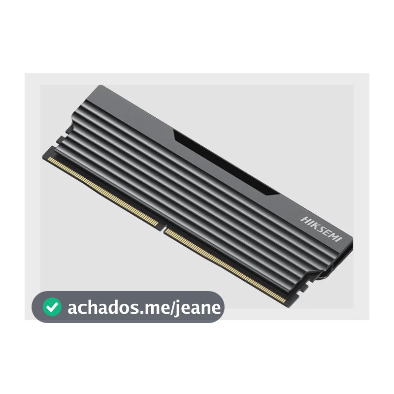 Memória RAM DDR4 16GB 3200MHz Hiksemi Future DIMM Preto Gamer