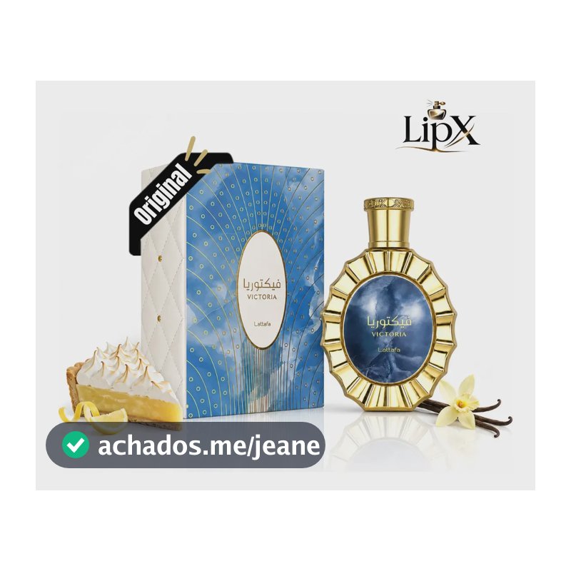 Perfume Arabe Feminino Victoria Lattafa Eau De Parfum 100ml lipx