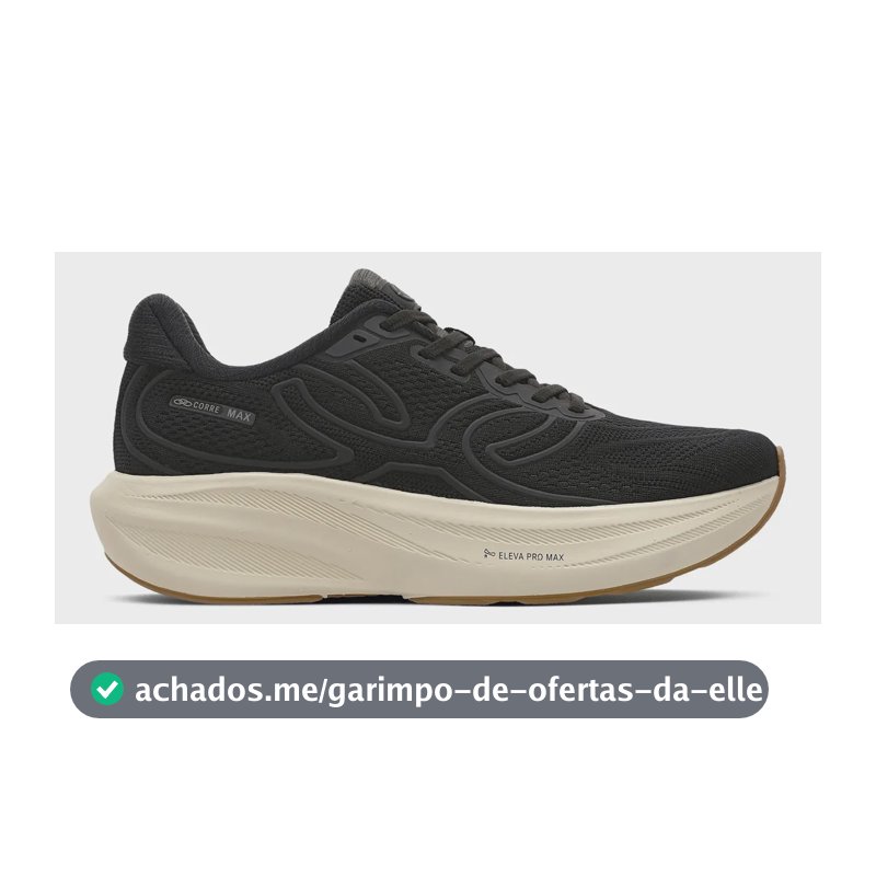 Tênis Olympikus Corre Max Preto 38 Br