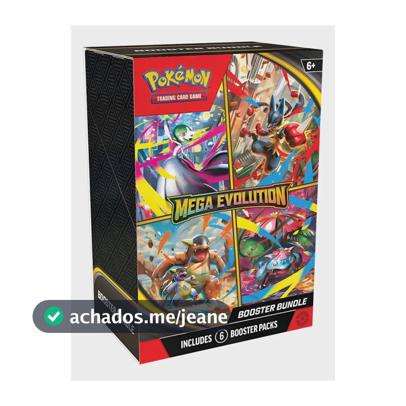 Booster Bundle Pokemon Mega Evolution 6 Un Inglês Pokemon Inglês