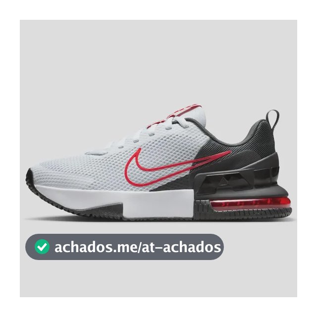 Tênis Nike Air Max Alpha Trainer 6 Masculino Branco/preto 41 Br