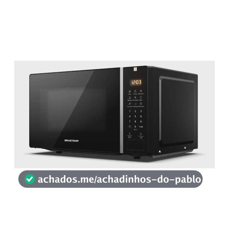 Micro-ondas Brastemp 23 Litros Multi Preparos - BMS23A