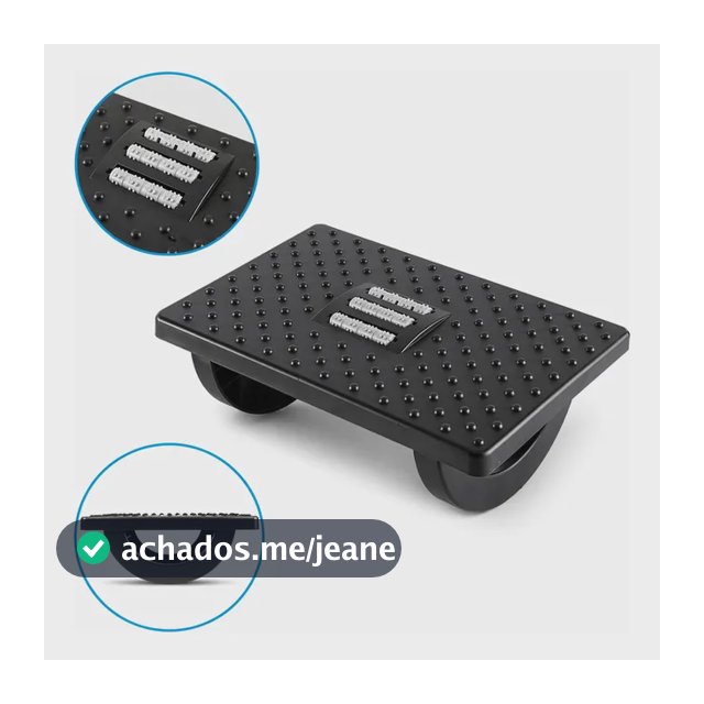 Apoio Pés Ergonômico Escritório Massageador Descanso Nr17