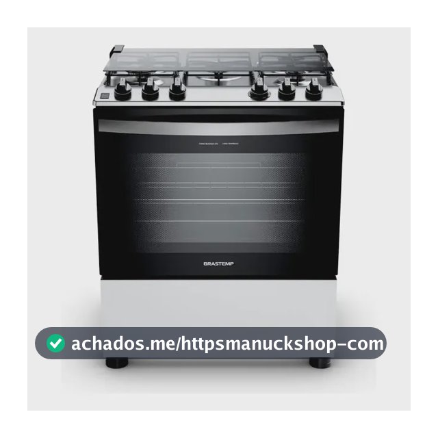 Fogão Brastemp 5 Bocas Mesa Inox - BFS5NDB