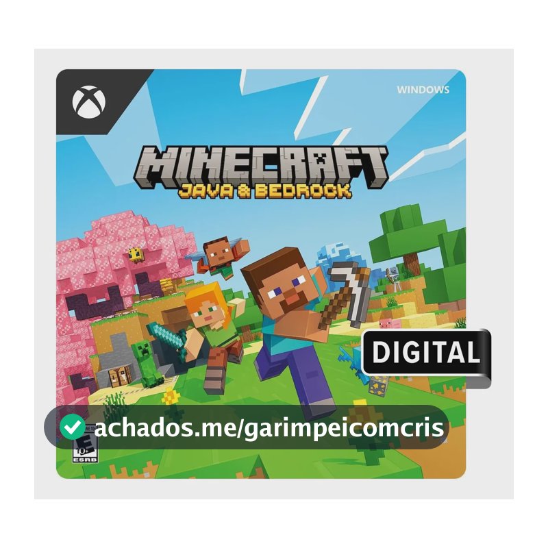 Minecraft Java & Bedrock PC (Digital)