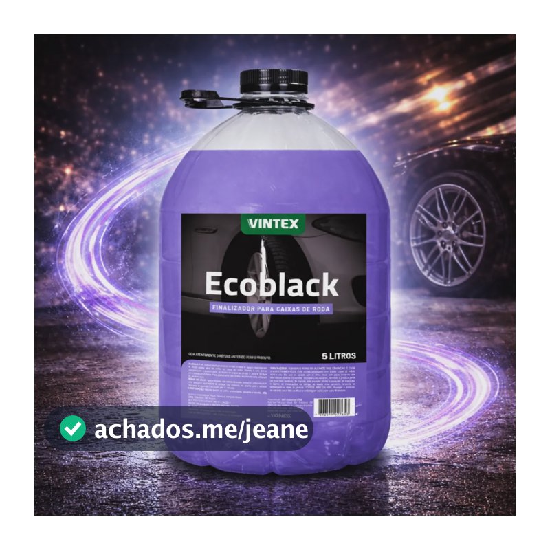 Finalizador Para Caixa De Rodas Ecoblack 5 Litros - Vintex Roxo