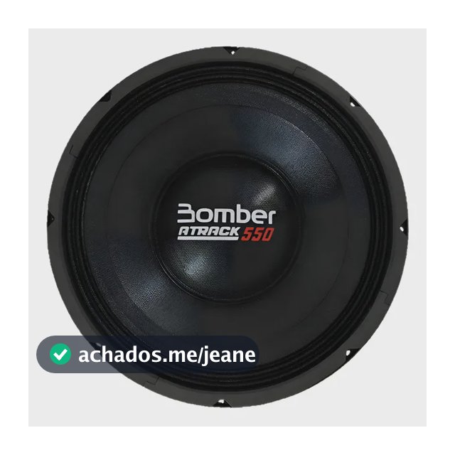 Alto Falante Bomber 12 Pol Woofer Atrack 550w Rms 4 Ohms