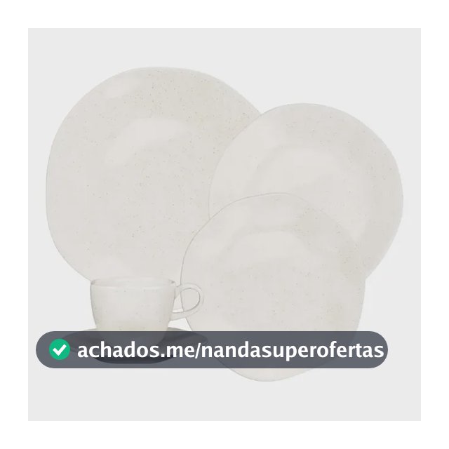 Aparelho De Jantar Oxford 20 Peças Ryo Areia