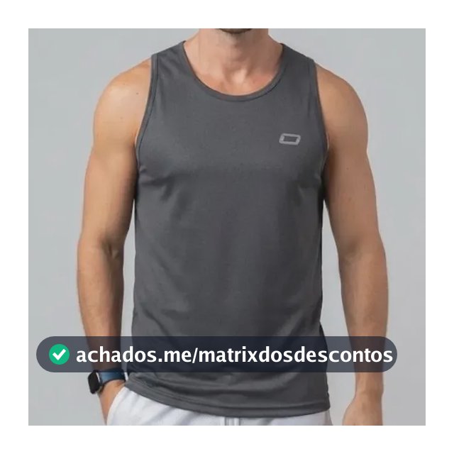 Regata Dry Fit Masculina Academia Treino Fitness