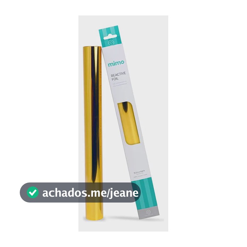 Foil Dourado - Mimo - 31,1cm X 3,05 Metros Dourado