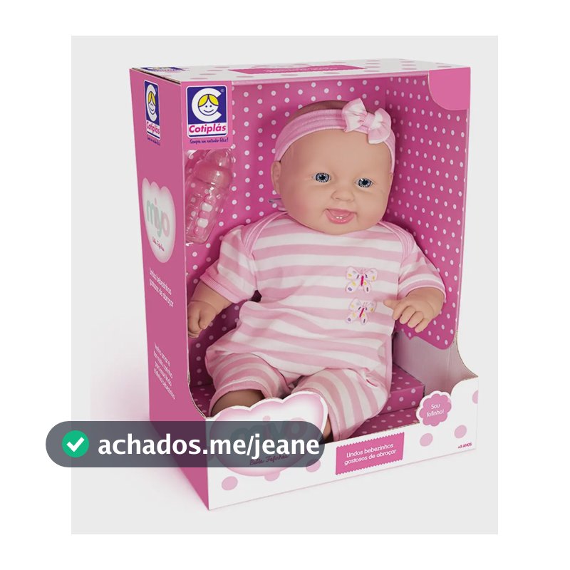 Cotiplás Bebê Miyo Menina 2247