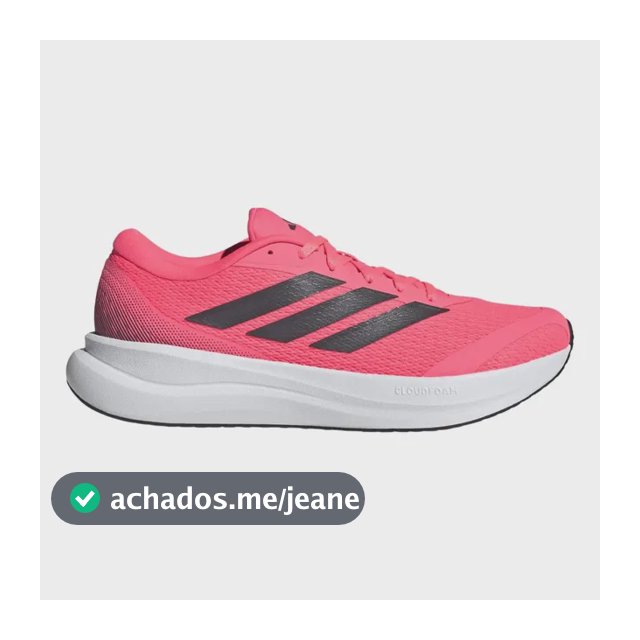 Tênis Masculino Runfalcon 6 adidas Rosa Liso 42 Br