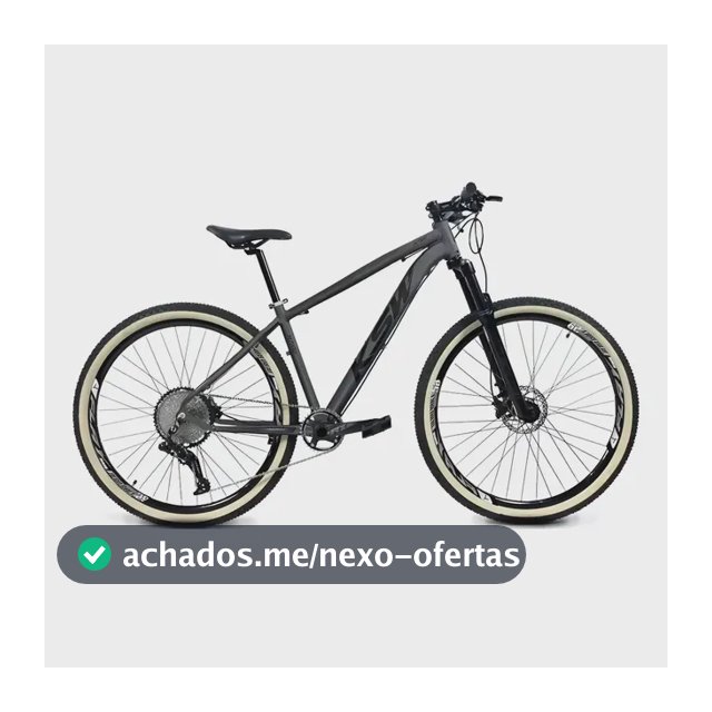 Bicicleta Aro 29 Ksw 9v Freio Hidráulico  Trava E  K7 11/40