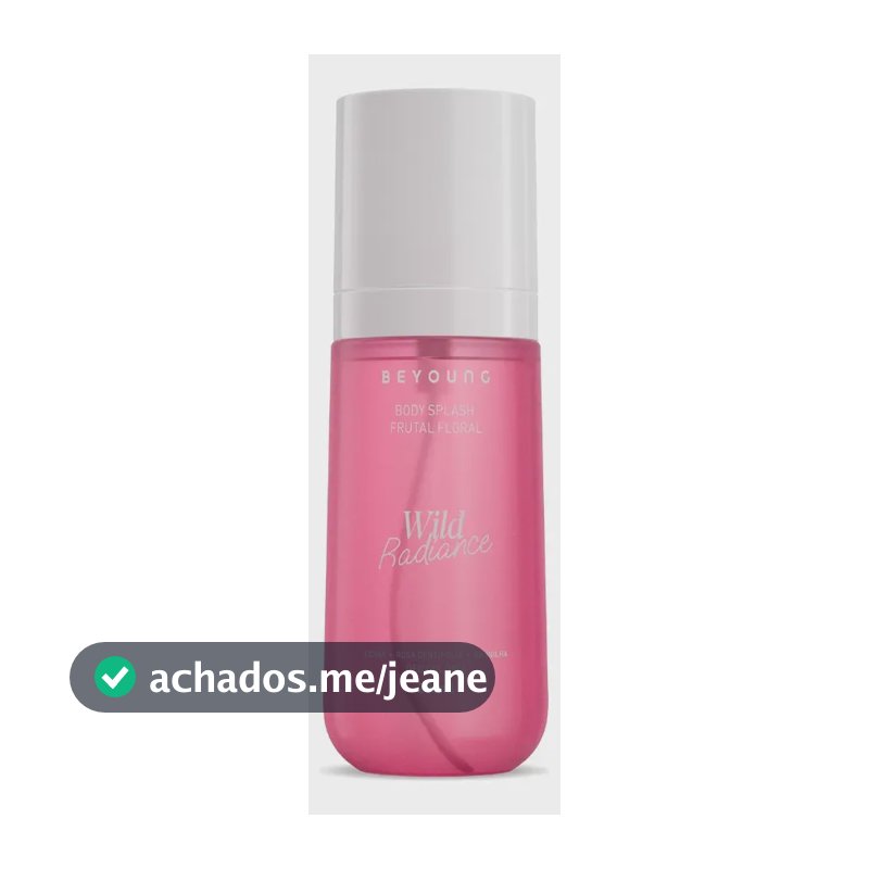 Beyoung Body Splash Wild Radiance Fragrância Frutal Floral 200ml