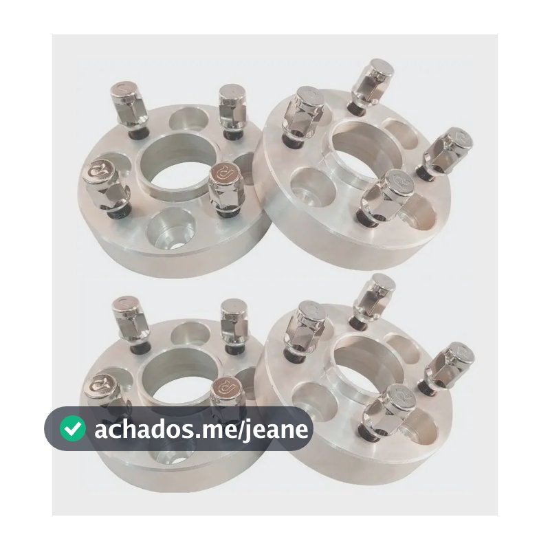 Kit 4 Espaçador / Alargador Roda 38mm Fiat Strada Palio Uno