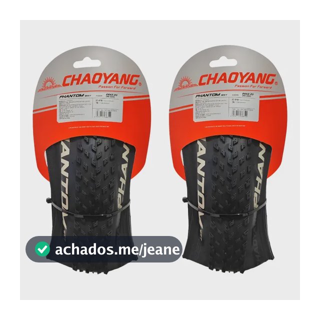 Par De Pneu Mtb Chaoyang Phantom Wet Aro 29x2.20 2c Tubeless Preto
