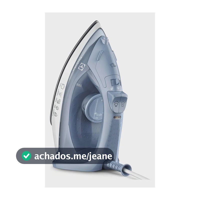 Ferro Passar Roupa Electrolux A Vapor E Seco Vapor Vertical Cor Azul 110v